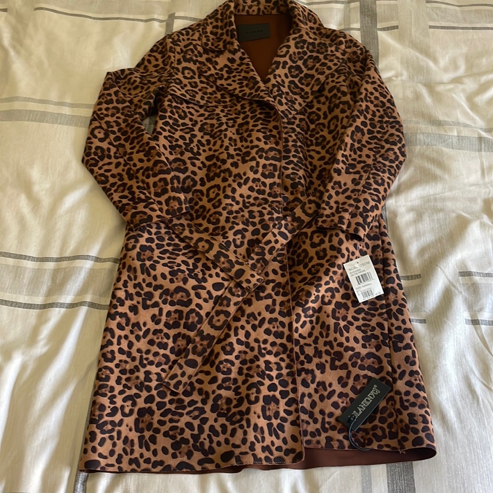 Blank NYC On The Prowl Leopard Print Jacket